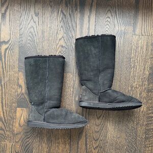 UGG Classic Tall Black Boots Women’s Size 6